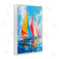 LSR Design Studio | Fleet of Colorful Sails