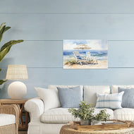 LSR Design Studio | Neutral Adirondack Chairs
