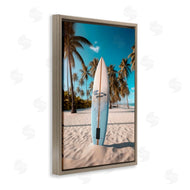 LSR Design Studio | Standing Surfboard Coastal Blur