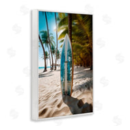 LSR Design Studio | Blue Surfboard Coastal Blur