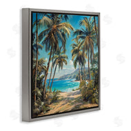 Creative Studio | Beach Pathway Palm Reflections