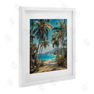 Creative Studio | Beach Pathway Palm Reflections
