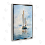 LSR Design Studio | Clouded Ocean Waves Sailboat