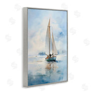LSR Design Studio | Clouded Ocean Waves Sailboat