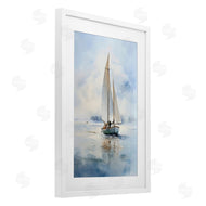 LSR Design Studio | Clouded Ocean Waves Sailboat