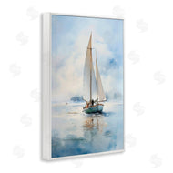 LSR Design Studio | Clouded Ocean Waves Sailboat
