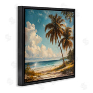 Creative Studio | Summer Beach Palms & Clouds