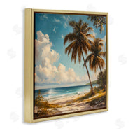 Creative Studio | Summer Beach Palms & Clouds