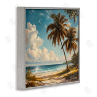 Creative Studio | Summer Beach Palms & Clouds