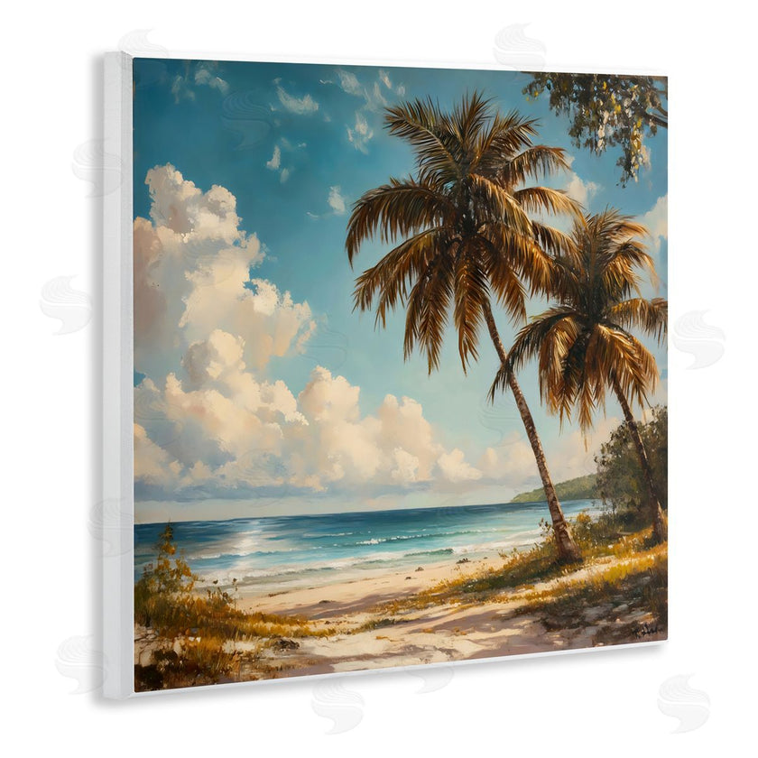 Creative Studio | Summer Beach Palms & Clouds