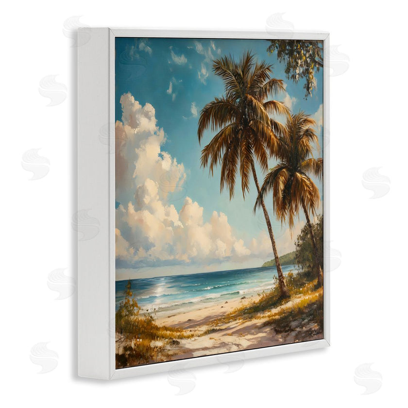 Creative Studio | Summer Beach Palms & Clouds