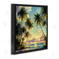 Creative Studio | Sunset On The Beach Palms