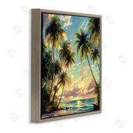 Creative Studio | Sunset On The Beach Palms