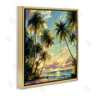 Creative Studio | Sunset On The Beach Palms