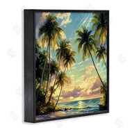 Creative Studio | Sunset On The Beach Palms