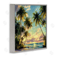 Creative Studio | Sunset On The Beach Palms