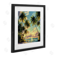 Creative Studio | Sunset On The Beach Palms