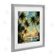 Creative Studio | Sunset On The Beach Palms