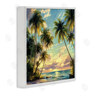 Creative Studio | Sunset On The Beach Palms