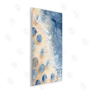 LSR Design Studio | Aerial Blue Beach Umbrellas