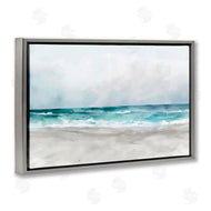 LSR Design Studio | Abstract Watercolor Aqua Beach
