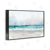 LSR Design Studio | Abstract Watercolor Aqua Beach
