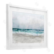 LSR Design Studio | Abstract Watercolor Aqua Beach
