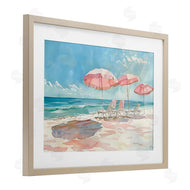 LSR Design Studio | Pastel Pink Watercolor Beach