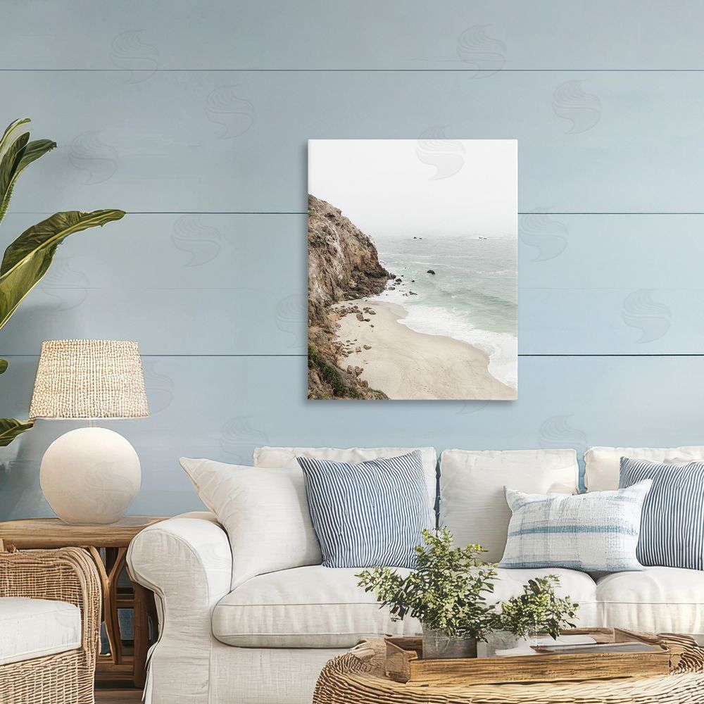 Sisi and Seb Big Sur Coast Viewpoint Printed Wall Art in Room