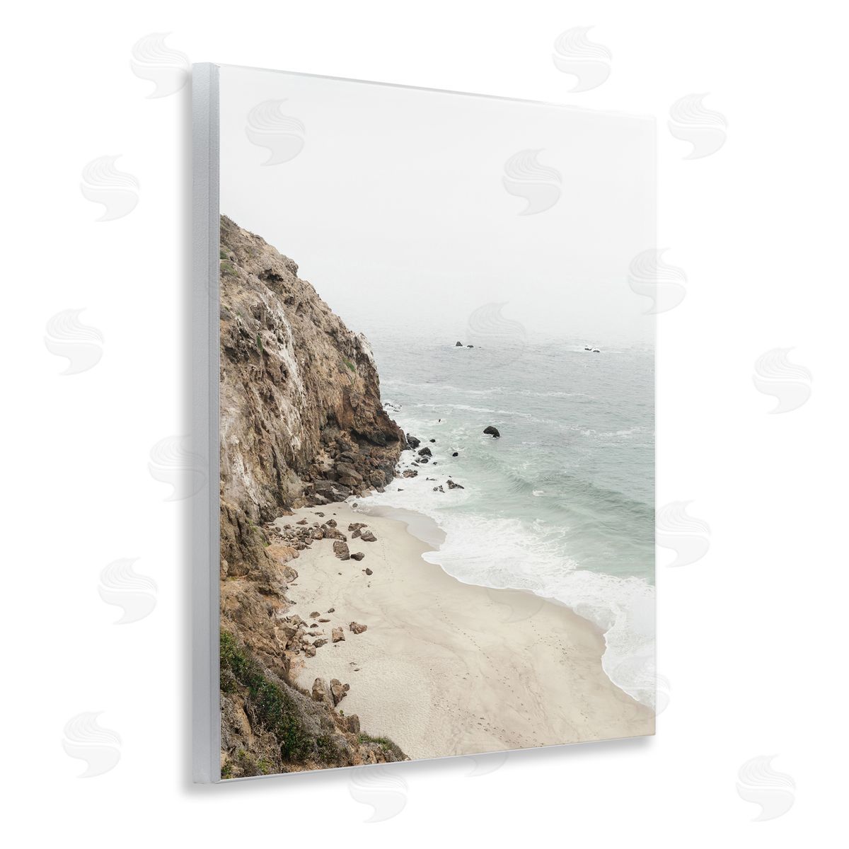 Sisi and Seb Big Sur Coast Viewpoint Wall Plaque Art Print