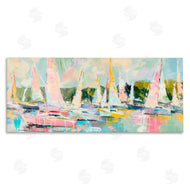 Creative Studio | Pastel Sails with Modern Paint Drip