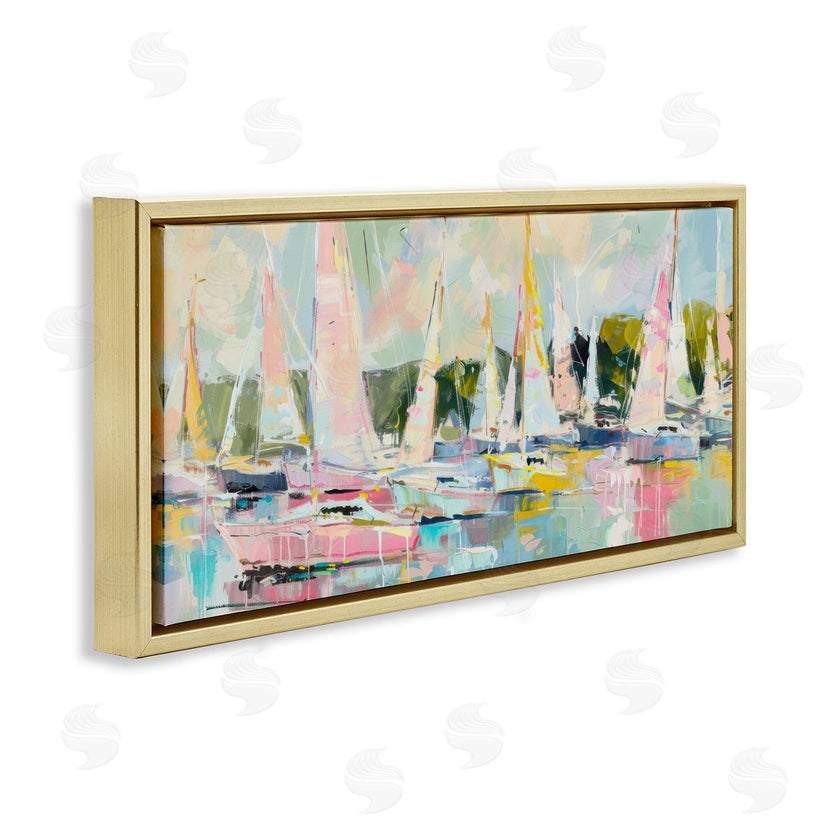Creative Studio | Pastel Sails with Modern Paint Drip