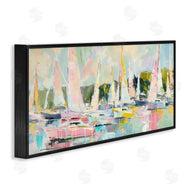 Creative Studio | Pastel Sails with Modern Paint Drip
