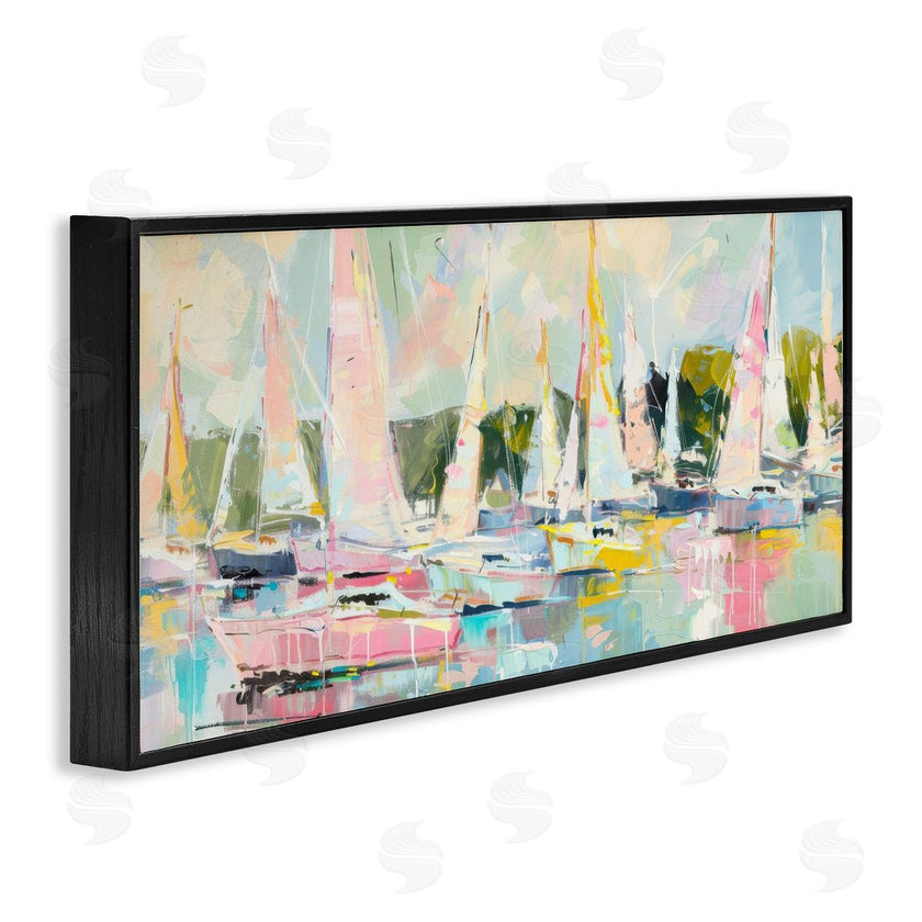 Creative Studio | Pastel Sails with Modern Paint Drip