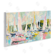 Creative Studio | Pastel Sails with Modern Paint Drip