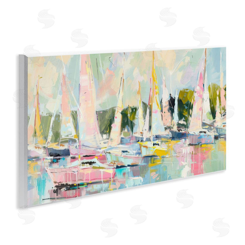 Creative Studio | Pastel Sails with Modern Paint Drip
