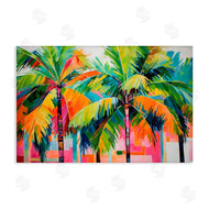 LSR Design Studio | Bright Mod Palms & Rectangles