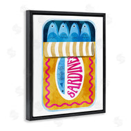 Lil' Rue | Blue & Orange Canned Sardines