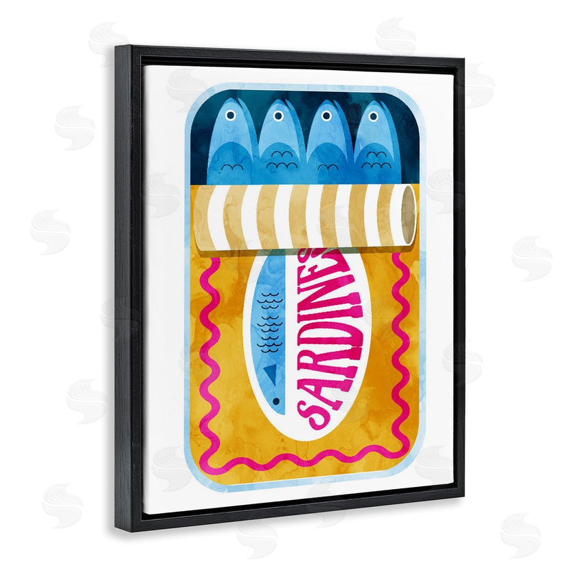 Lil' Rue | Blue & Orange Canned Sardines