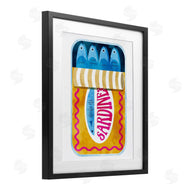 Lil' Rue | Blue & Orange Canned Sardines