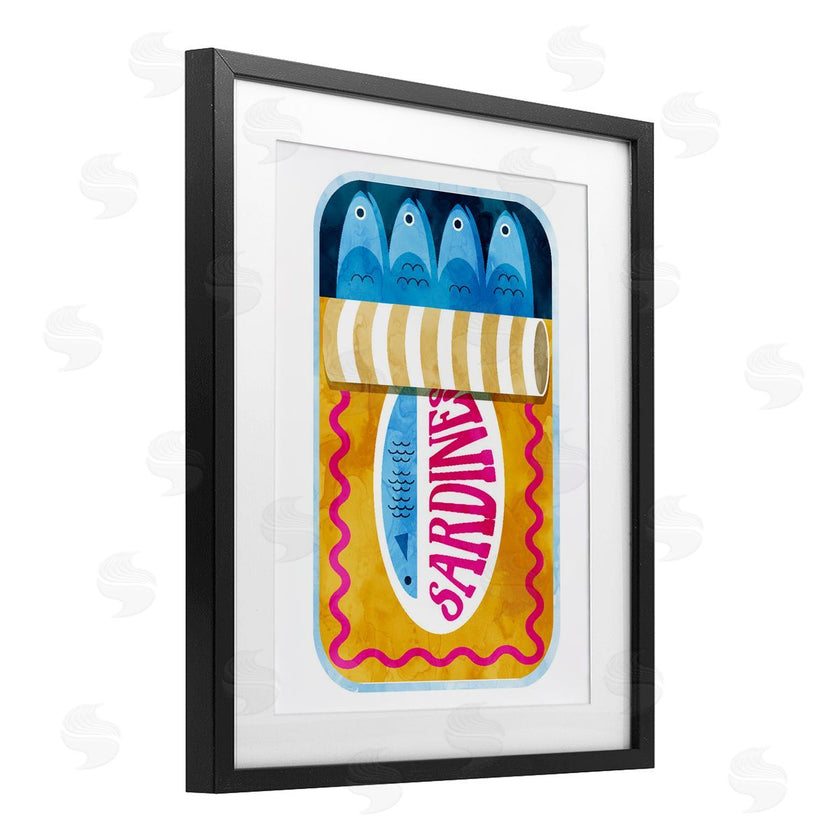 Lil' Rue | Blue & Orange Canned Sardines