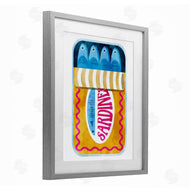 Lil' Rue | Blue & Orange Canned Sardines