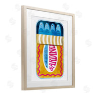 Lil' Rue | Blue & Orange Canned Sardines