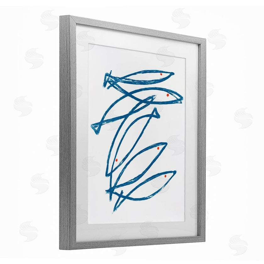 Lil' Rue | Minimalist Fish Outline