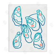 Lil' Rue | Minimalist Oyster Outline
