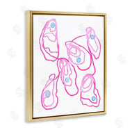 Lil' Rue | Minimalist Pink Oysters