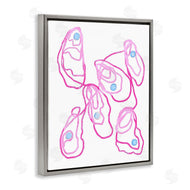 Lil' Rue | Minimalist Pink Oysters