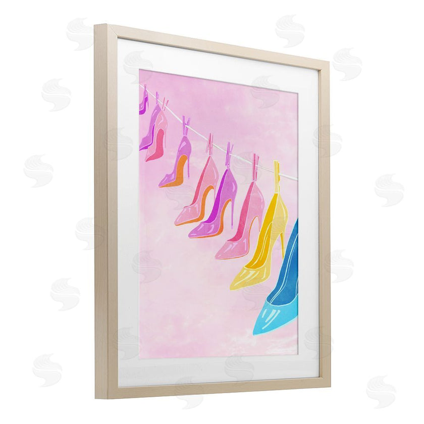 Ziwei Li | High Heels On Clothesline