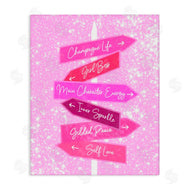 Ziwei Li | Confident Glam Sign Posts