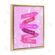 Ziwei Li | Confident Glam Sign Posts